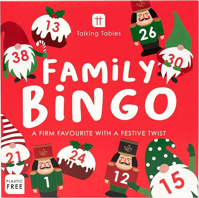 Talking Tables Festive Family Bingo Game