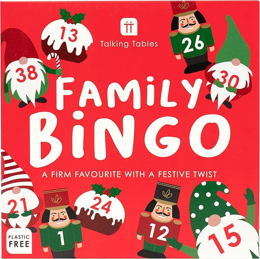 Talking Tables Festive Family Bingo Game