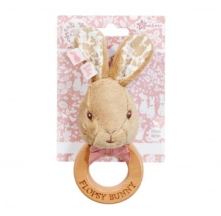 Flopsy Bunny Peter Rabbit Plush Rattle