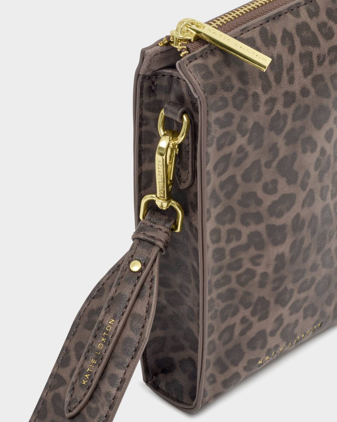 Katie Loxton Avery Slim Leopard Crossbody Bag