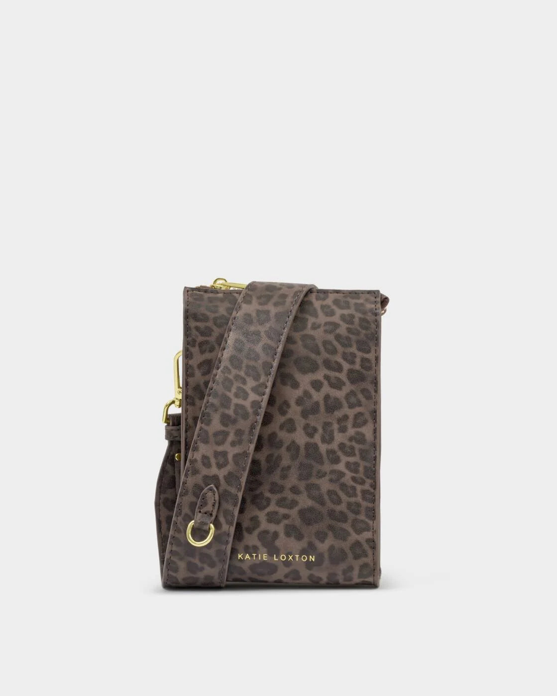 Katie Loxton Avery Slim Leopard Crossbody Bag