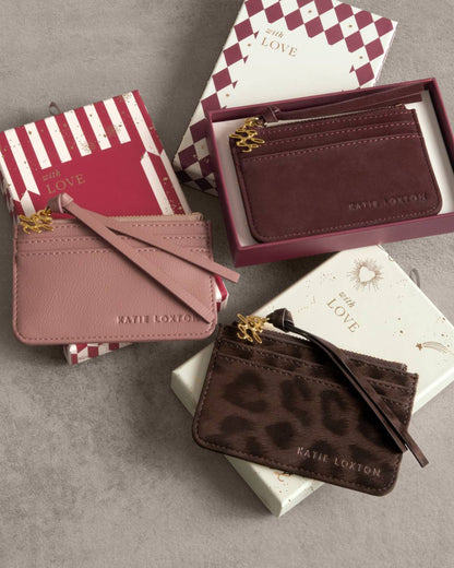 Katie Loxton Gift Boxed Coin and Cardholder - Various colours