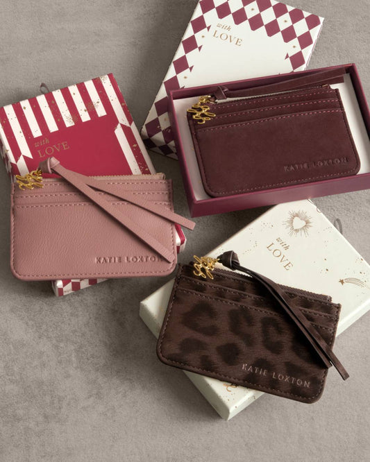 Katie Loxton Gift Boxed Coin and Cardholder - Various colours