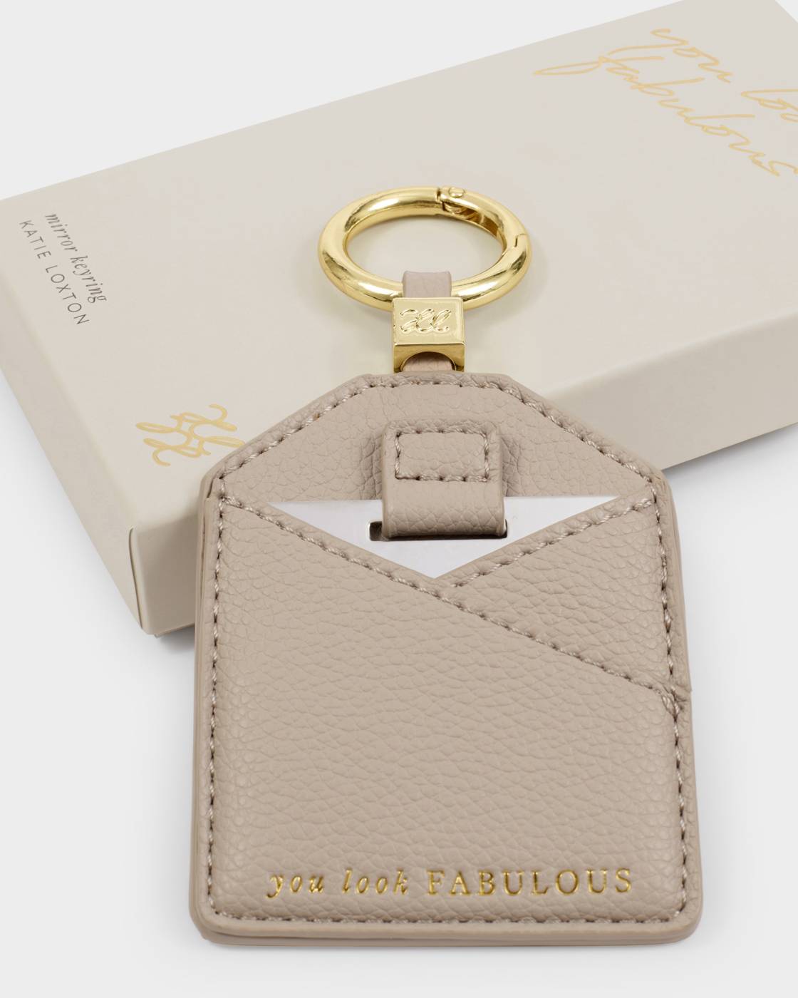 Katie Loxton Gift Boxed Mirror Key Ring - Various colours