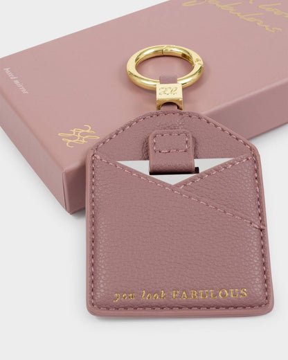 Katie Loxton Gift Boxed Mirror Key Ring - Various colours