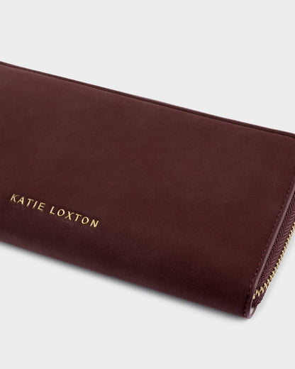 Katie Loxton Large Purse in Cherry