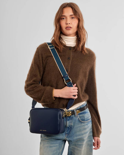Katie Loxton Lottie Large Crossbody Bag in Navy