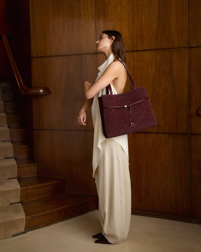 Katie Loxton Lori Large Tote Bag in Cherry