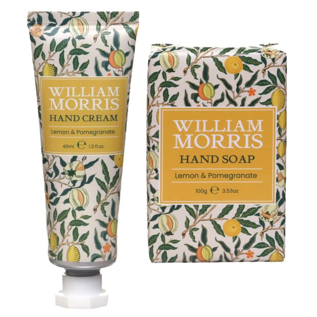 William Morris Hand Care Set - Lemon & Pomegranate