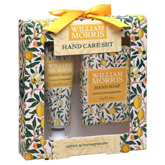 William Morris Hand Care Set - Lemon & Pomegranate
