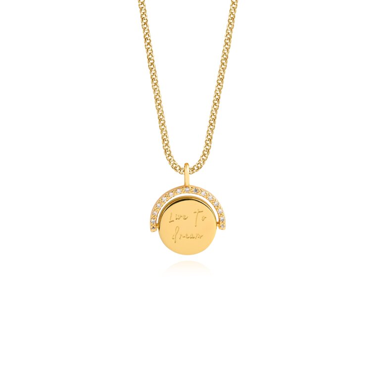 Joma Positivity Pendant Live to Dream Necklace