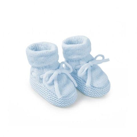 KATIE LOXTON | KNITTED BABY BOOTS | BLUE